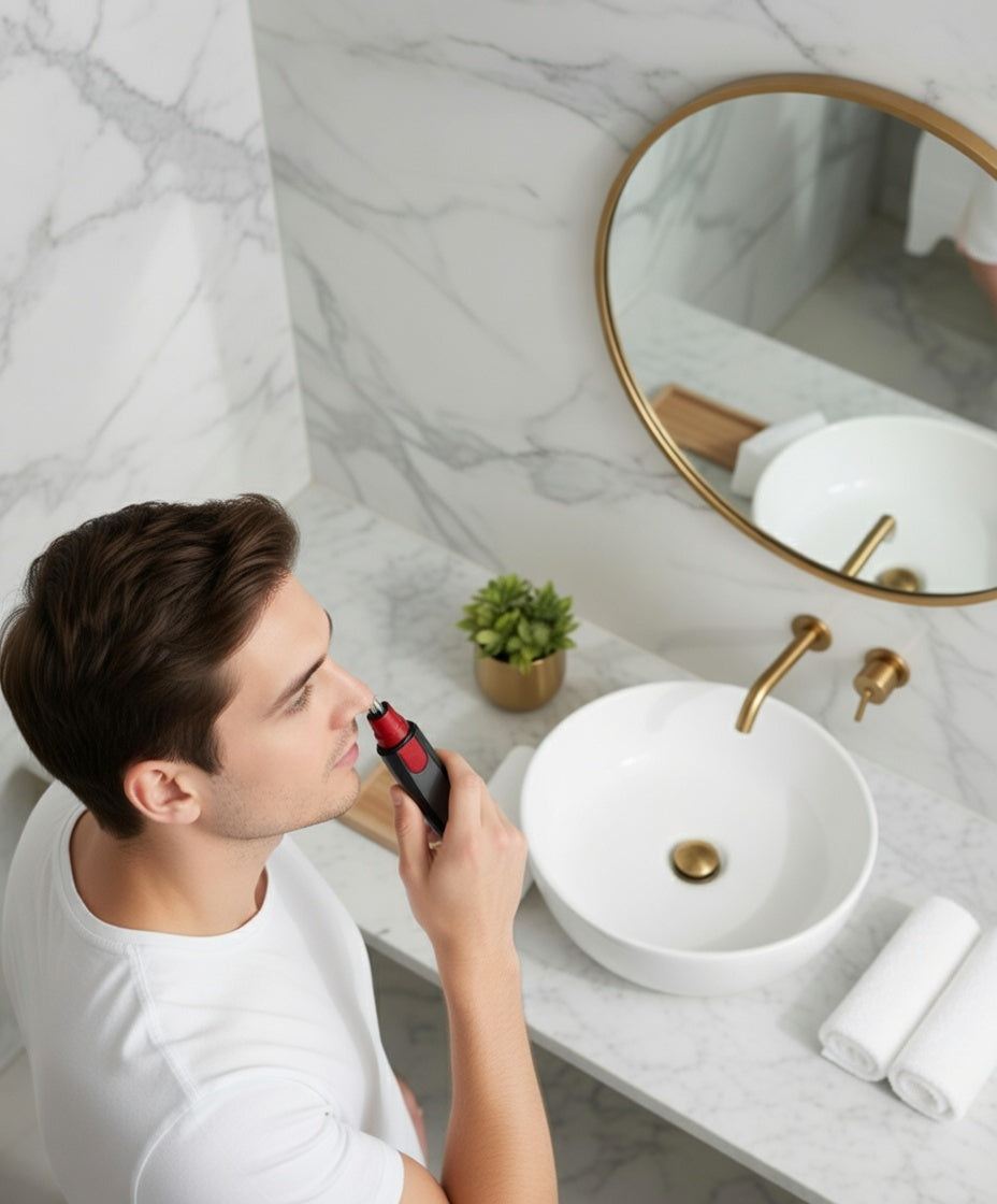 Compact Manual Nose Hair Trimmer
